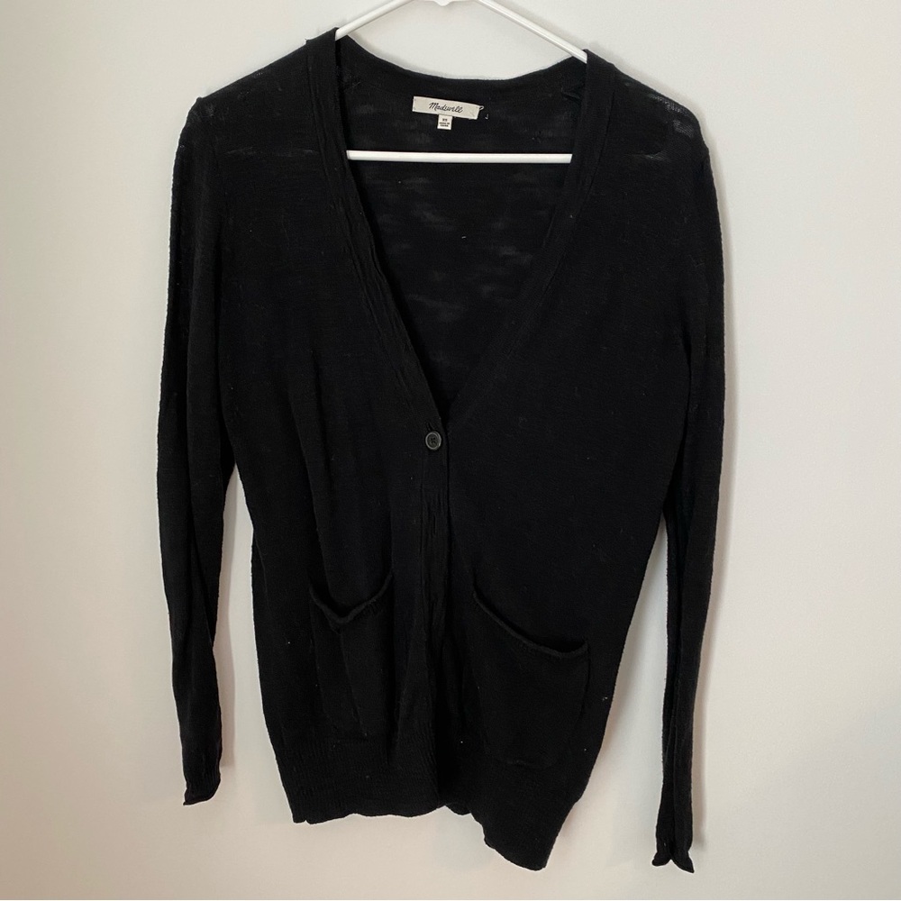 Madewell Black Cardigan